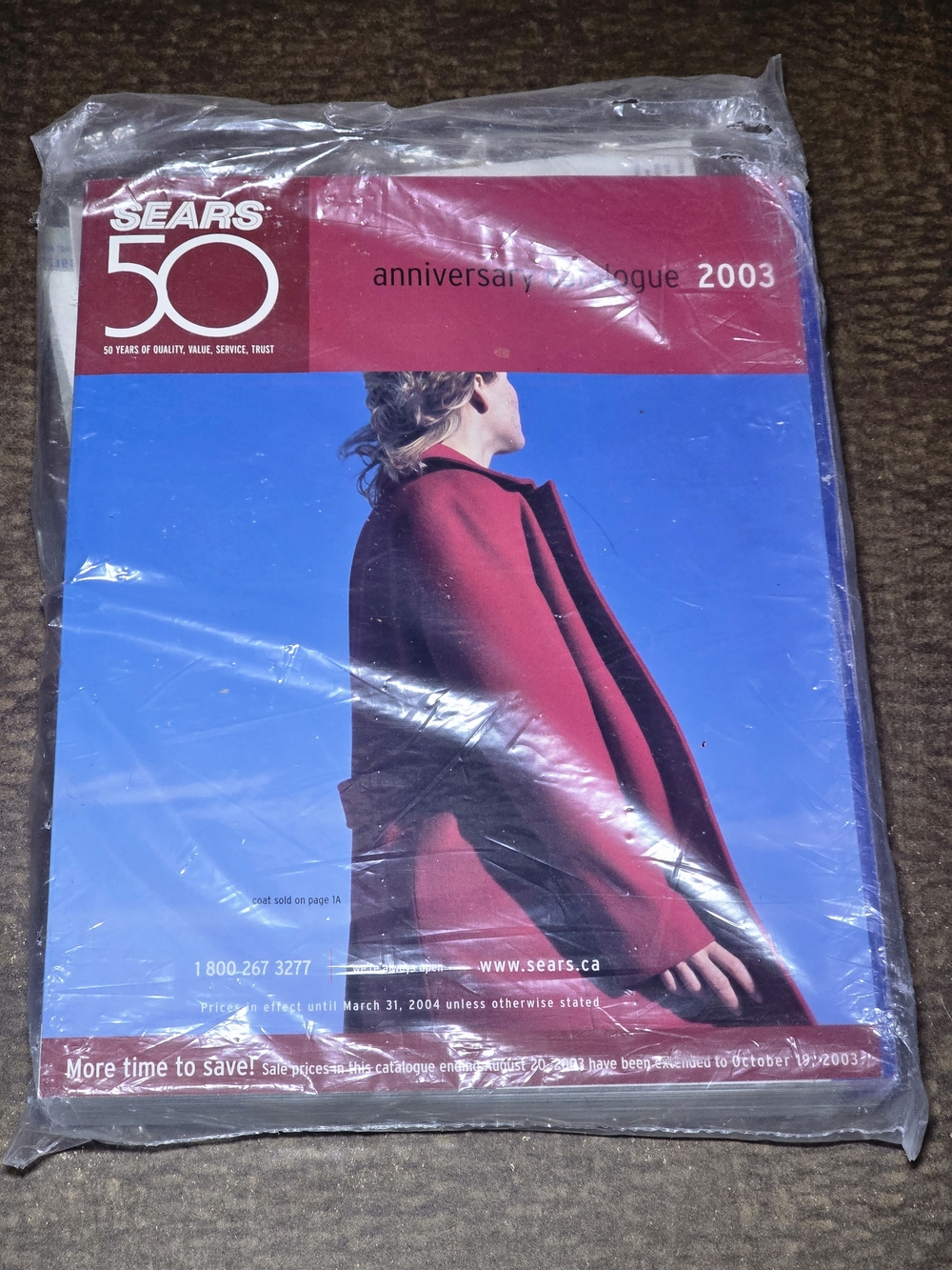 Sears 50th Anniversary Catalogue 2003 Magazine - Sealed